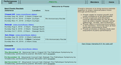 Desktop Screenshot of prestopiano.org